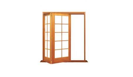 10 light: two door bifold - left or right