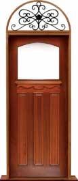 federation archtop: single door +  two sidelights